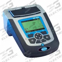 HACH Spectrophotometer: 340 nm Wavelength - Min, 800 nm Wavelength - Max, 5 nm Bandwidth (MPN DR1900-01H). Key specifications — Compatible with Product Type: Reagents; Brand: HACH; Accuracy: +/-2 nm (Wavelength Range: 340 to 800 nm); Includes: (4) AA Alkaline Batteries.