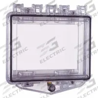 SAFETY TECHNOLOGY INTERNATIONAL Enclosure: Polycarbonate, 5 15/16 in Overall Dp, 2 3/8 in Overall Wd (MPN STI-7510C). Key specifications — Manufacturer Part Number: STI-7510C; Brand: SAFETY TECHNOLOGY INTERNATIONAL; Color: Clear; For Location: Outdoor; For Use With: Automated External Defibrillators (AEDs); Includes: Mounting Hardware; Mounting Location: Wall Mount; Mounting Style: Flush Mount.