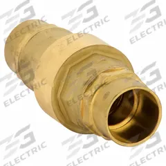 BONOMI Valve: Swing, Inline Valve Body, 1 in Pipe Size, Sweat x Sweat, Brass, Female, Sweat, Sweat (MPN 100712LF-1"). Key specifications — Brand: BONOMI.