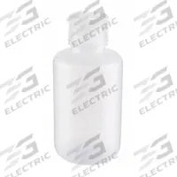 APPROVED VENDOR Laboratory Bottle: HDPE, 125 mL, 125 mL, Natural, 24-410 mm Screw Closure Size (MPN 209047). Key specifications — Body Color: Natural; Closure Attached: Attached; Brand: APPROVED VENDOR; Pre-Cleaned: None; Closure Included: Yes.