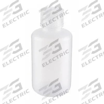 APPROVED VENDOR Laboratory Bottle: HDPE, 125 mL, 125 mL, Natural - HDPE Narrow Mouth Round Lab Bottles