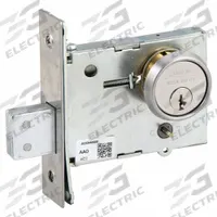 ARROW Deadbolt Lock: Mortise, 1 3/4 in Door Thick - Max, Chrome (MPN N41 26D). Key specifications — ADA Compliant: No; Brand: ARROW; Cylinder Core Type: Conventional Core Cylinder; Finish: Satin Chromium-Plated; Keyway Type: AR4; Visual Indicator Message: No Message; Includes Core: Core Included; Ligature Resistance: Not Ligature-Resistant.