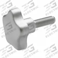 JW WINCO Hand Knobs; Star Knobs: 5 Point, Stainless Steel, 5/16"-18 Thread, 0.98 in Thread Lg (MPN 5334-40-5/16X18-25). Key specifications — Brand: JW WINCO.