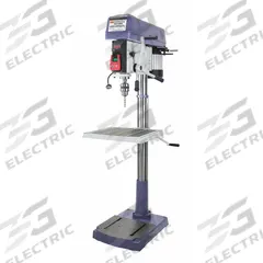 DAYTON Floor Drill Press: Belt Drive, Fixed Speed, 140 RPM – 3,605 RPM, 230V AC /Three-Phase, 10 in (MPN 54ZW33). Key specifications — attr22849: 120 to 3,605 RPM; attr22858: 240V AC; attr73523: Drilling; attr22856: Belt; attr73570: Three-Phase; attr22850: 10 in; attr22846: 1-1/2 hp; attr22840: 5 A.