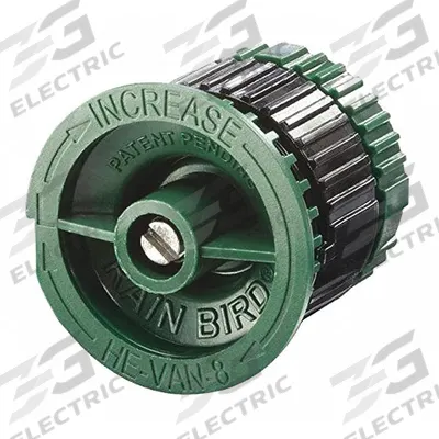 RAIN BIRD High Efficiency Adjustable Nozzle,8 ft.: 0 to 360° - Sprinkler Nozzle Heads