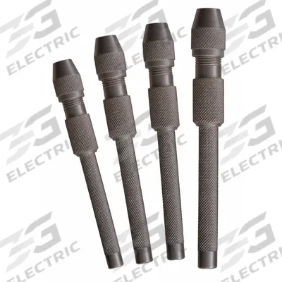 MOODY TOOL Pin Vise Set: Pin Vise Set, 4.8 mm Max Size - mm, 0 in Min Size - Inch - Pin Vise Sets