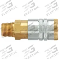 PARKER Quick Connect Hose Coupling: 1/2 in Body Size, 1/2 in Hose Fitting Size, 1/2" -14 Thread Size (MPN B16). Key specifications — Brand: PARKER; Thread Size: 1/2" -14; Coupling Locking Type: Sleeve; Hose Fitting Gender: Male.