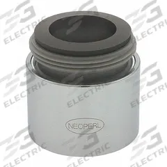 NEOPERL Outlet: 1.5 gpm Flow Rate, Aerated Flow Outlet, Brass, Chrome Finish, Dual (MPN 5502705). Key specifications — Includes: Vandal Resistant Key; Material: Brass; Product Type: Outlet; Connection Size: 55/64"-27; Brand: NEOPERL.