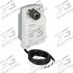 Actuator: Dampers/Economizers, On/Off, Spring Return, 20 in-lb, 120V AC, Hardwired, NEMA 1 / IP40 (MPN GQD221.1U). Key specifications — Manufacturer Part Number: GQD221.1U; Shaft Type: Self-Centering Shaft Coupling; Shaft Rotation: CW/CCW; Stroke Degree: 90°; Plenum Rating: Not Plenum Rated; Input Voltage: 120V AC; Brand: SIEMENS; For Use With Building Automation Systems: Building Automation System Compatible.