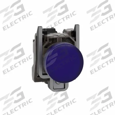 SCHNEIDER Pilot Light: 22 mm Panel Mounting Size, Blue, LED - LED Pilot-Lights