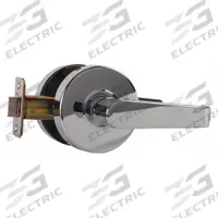 ARROW Door Lockset: Passage Lever Locksets, Chrome, ADA Compliant, Interchangeable Core (MPN RL01SR 26). Key specifications — Ligature Resistance: Not Ligature-Resistant; Brand: ARROW; Lockset Function ANSI Code: F75; Visual Indicator Message: No Message; Lockset Style: RL Rose; ADA Compliant: Yes; Finish: Bright Chromium-Plated : Zinc.