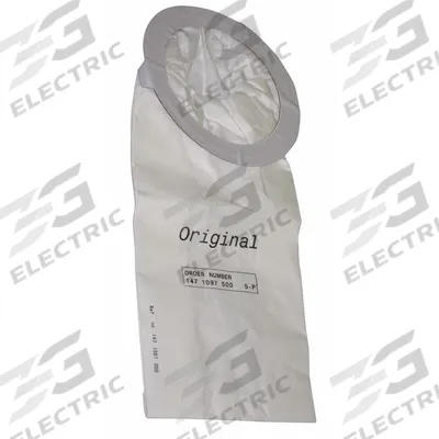 NILFISK Vacuum Bag: Nilfisk, GD10, Dry, Paper, 2-Ply, Std - Backpack Vacuum Bags