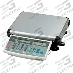 A&D WEIGHING Industrial Bench Scale: 15 in x 11 3/4 in, Not IP Rated, Integrated, HD-Series (MPN HD-30KB). Key specifications — Connection Ports: RS-232C; Readability: 0.01 lb/0.005 kg; Brand: A&D WEIGHING; Weighing Surface Material: Stainless Steel.