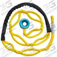 ALL GEAR Arborist Rope Sling: Polyester, 5/8 in Rope Dia, 10 ft, 2,880 lb Working Load Limit, Yellow (MPN AGSRS12S-5810). Key specifications — attr995048: ALL GEAR; attr995063: Fixed.