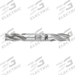 OSG Square End Mill: Cobalt, TiN Coated, Double End, 4 Flute, 1" Mill Dia, 1-7/8" LOC, 6-3/8" OAL (MPN 5425105)