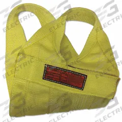 STREN-FLEX Web Sling: Type 8, Nylon, 1 Plies, 18 ft Sling Lg, 24 in Eye Lg, 1 Legs, 16 in Sling Wd (MPN WB1-916-18). Key specifications — Color: Yellow; Brand: STREN-FLEX; Sling Type: Type 8; Tag Type: Wear-Resistant Tag.