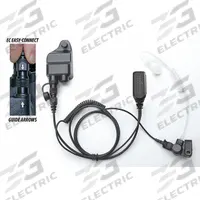 EARPHONE CONNECTION Surveillance Kit: Fits Harris, Earbud, Push To Talk, Clear, 1 Wires, Multi Pin (MPN EP1328EC). Key specifications — Connector Type: Multi Pin; Compatible Radio Series: P5500; Push To Talk: Yes; Manufacturer Part Number: EP1328EC; Brand: EARPHONE CONNECTION.