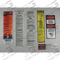 LOUISVILLE Label Kit: For 1CMP7/1CMP8/1CMP9/1CMR1/1CMR2/1CMV5/33J664/33J704/36Y479 (MPN PK-FS1500). Key specifications — For Use With Grainger Item Number: 36Y479; For Use With Mfr. Model Number: FS1512; Fits Brand: Louisville Ladder; Product Type: Label Kit; Brand: LOUISVILLE.