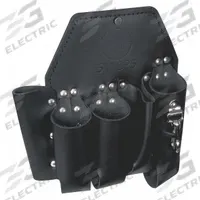 KLEIN TOOLS Tool Pouch: 5 Pockets, Black (MPN 5118P5). Key specifications — Closure Type: Open Top; Attachment: Belt Slot; Color: Black; Brand: KLEIN TOOLS; For Tool Type: Screwdrivers.