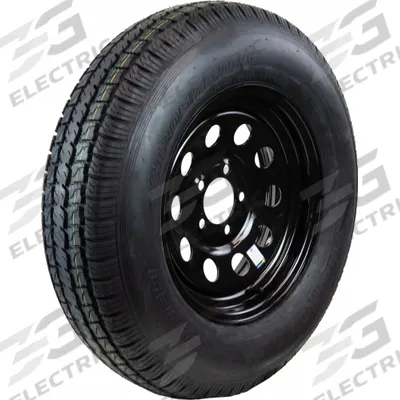 HI-RUN Tires and Wheels: Street Tire and Wheel Assembly, ST205/75D15 Tire Size - Street Tire & Wheel Assembly