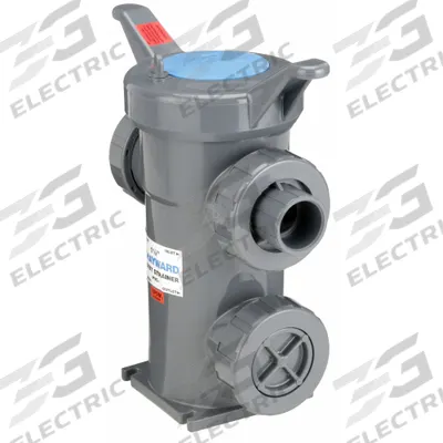HAYWARD Basket Strainer: PVC, 0.125 in Screen Size, Single, Socket and Threaded - PVC Basket Strainers