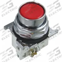 EATON Flush Push Button Operator: Non-Illuminated, Flush Profile, Metallic, 30 mm, 1NC (MPN 10250T102-51). Key specifications — Brand: EATON; Action: Momentary; Series: 10250T; Push Button Material Type: Metallic.