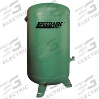 SPEEDAIRE Air Tank: 400 gal Tank Capacity, 200 psi Max Op Pressure, Vertical, 36 in Overall Lg (MPN 6CJL4). Key specifications — attr51589: ASME Approved; attr51576: SPEEDAIRE.