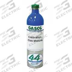 GASCO Calibration Gas: Nitrogen, Refillable, +/-5% Accuracy, O2, Calibration Gas, Calibration Gas (MPN AI UZP44). Key specifications — For Use With: All OEM Gas Detectors; Background Gas: Nitrogen; Brand: GASCO; Gas Mixture: Oxygen 20.9%; Reusability: Refillable.