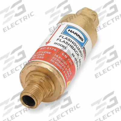 HARRIS High Flow Flashback Arrestor: Regulator Mount, 9/16"-18 - Flashback Arrestors