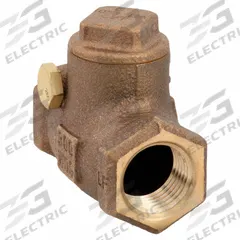 MILWAUKEE VALVE Low Lead Swing Check Valve: Swing, Inline Valve Body, 1/2 in Pipe Size, FNPT x FNPT (MPN UP509-1/2). Key specifications — Brand: MILWAUKEE VALVE.