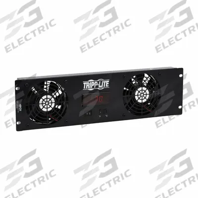 TRIPP LITE Air Distribution Fan: 169 cfm Airflow @ 0.000 in SP, Air Distribution Fan - Equipment Rack Cooling Fan Tray