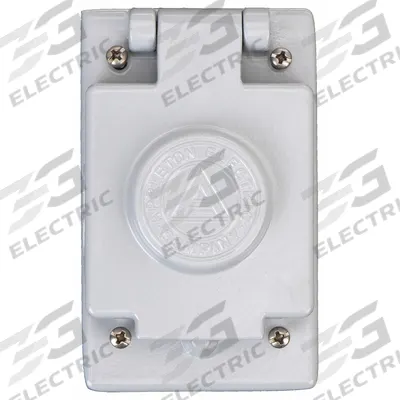 APPLETON ELECTRIC Weatherproof Cover: Copper-Free Aluminum, FD/FS, Toggle Switches, 1 Gangs - Aluminum & Zinc Weatherproof Electrical Box Covers