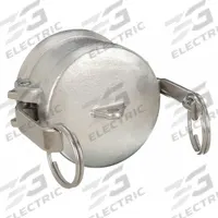 Dust Cap: 2 in Coupling Size, 250 psi Max. Working Pressure @ 70 F, 2 9/16 in Overall Lg, Nitrile (MPN 3LX35). Key specifications — Gasket Material: Nitrile; Includes Locking Arm: Yes; Body Material: 316 Stainless Steel; Brand: APPROVED VENDOR.