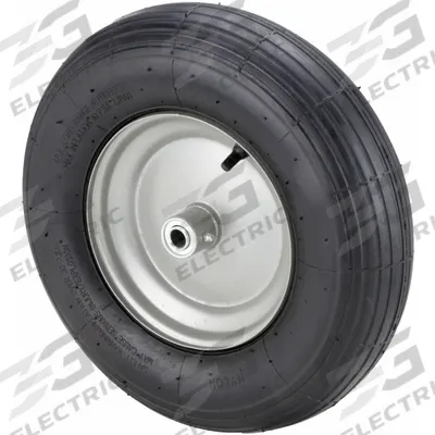 APPROVED VENDOR Pneumatic Wheel: 15 3/8 in Wheel Dia., 3 1/8 in Wheel Wd, Rubber, 6 in Hub Lg - Pneumatic Wheels
