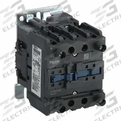 SCHNEIDER IEC Magnetic Contactor: Non-Reversing, 4 Poles, 2NO/2NC Contacts, 40 A, 110V AC Coil (MPN LC1D40008F7). Key specifications — Brand: SCHNEIDER; Integrated Surge Suppression: No.