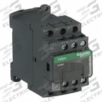 SCHNEIDER IEC Magnetic Contactor: Non-Reversing, 3 Poles, 3NO Contacts, 12 A, 24V DC Coil (MPN LC1D12BD). Key specifications — Brand: SCHNEIDER; Integrated Surge Suppression: Yes.
