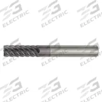 WIDIA HANITA Corner Radius End Mill: Carbide, AlTiN Coated, 4 Flute, 5 mm Mill Dia, 13 mm LOC (MPN D61805002RJ)