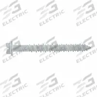 DEWALT Screw Anchor: 5 in Overall Lg, 3/16 in Dia, Steel, Stalgard®, Hex, Hex, Steel, 500 PK (MPN DFM2ELD255). Key specifications — Finish: Stalgard®; Material Grade/Class: Case Hardened; Removable: Removable; System of Measurement: Inch; Tip Type: Pointed; Brand: DEWALT; Screw Anchor Type: Concrete Anchor Screw.