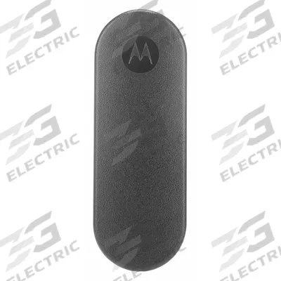 MOTOROLA Belt Clip: Fits Motorola, For T400 Series, Black, Plastic, Belt Clips - Motorola-Compatible Carrying Accessories