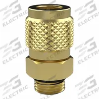 FIELDPIECE Service Port Fitting: Connection 1/4 in (MPN RVC4). Key specifications — Includes: (5) O-Rings; Product Type: Port Fitting; Brand: FIELDPIECE; Compatible Manufacturer Model Number: VC1; Manufacturer Part Number: RVC4; Material: Brass.