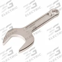 TEKTON Open End Wrench: Chromium Molybdenum Steel, Satin, 41 mm Head Size, 7 9/64 in Overall Lg (MPN WSE14441). Key specifications — attr309776: No; attr309781: Satin; attr309780: Chromium Molybdenum Steel; attr324939: TEKTON.