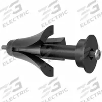 Wall Anchor: 5/32 in Dia, 3 1/2 in Overall Lg, #8-32 Thread Size, Plastic, Plain, Plastic, 6 PK (MPN RC-MAW35-6). Key specifications — Compatible Material: Drywall; Includes Screw: Yes; Material Grade/Class: Abs Machine Grade; System of Measurement: Inch; Color: Black; Brand: WINGITS; Finish Type: Plain.