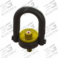 JERGENS Hoist Ring: Pivot/Swivel, w/Indicator, 3/4"-10, Max. 7,000 lb, Lifting/Pulling (MPN 23520LC). Key specifications — attr994472: JERGENS; attr994492: 3/4"-10; attr998493: Pulling.