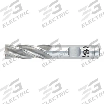 OSG Square End Mill: Cobalt, 6 Flute, 1-1/2" Mill Dia, 3" LOC, 5-1/2" OAL (MPN 5476200) - General Purpose Cobalt Square End Mills