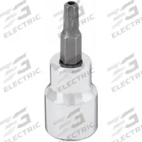 WESTWARD Socket Bit: 3/8 in Drive Size, Security Torx Tip, T27 Tip Size, 1 3/4 in Overall Lg, Torx (MPN 54TN37). Key specifications — attr1214209: Fixed Insert; attr1214211: WESTWARD.