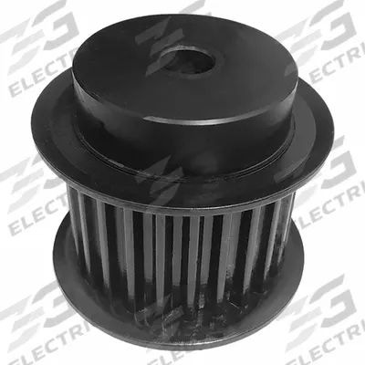 APPROVED VENDOR Timing Pulley: Modified Curvilinear, Plain, For 36 mm Belt Wd, 25 Teeth - GT Section Plain-Bore Timing Pulleys with Hub