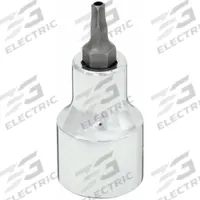 WESTWARD Socket Bit: 1/2 in Drive Size, T27 Tip Size, 2 1/4 in Overall Lg, Fixed Insert, Torx (MPN 54TN59). Key specifications — attr1214209: Fixed Insert; attr1214211: WESTWARD.