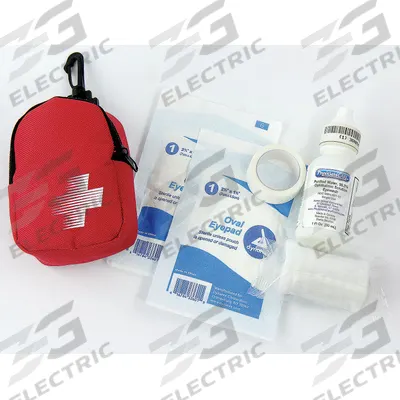 FIRST AID ONLY Eye Care Kit: Gen Purpose, 1 People Served, 5 Components - General Purpose First Aid Kits