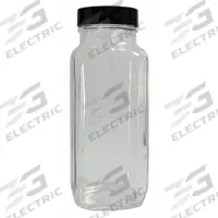 QORPAK Mixing/Storage/Sampling Bottle: 120 mL, 33-400, Polypropylene, PTFE, Colorless, 24, Clear (MPN GLC-01307). Key specifications — Screw Closure Size: 33-400; Pre-Cleaned: None; Graduated: No; Brand: QORPAK; Body Color: Colorless.