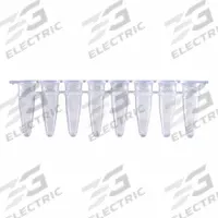 APPROVED VENDOR PCR Strip: PCR Strip, Polypropylene, 0.2 mL Capacity - mL, Round, Natural, Sterile (MPN 341359). Key specifications — Brand: APPROVED VENDOR; Graduated: No; Closure Color: Colorless; Includes: Optical Strip Caps; Includes Closure: Yes; Body Color: Natural; Bottom Shape: Round; Body Material: Polypropylene.